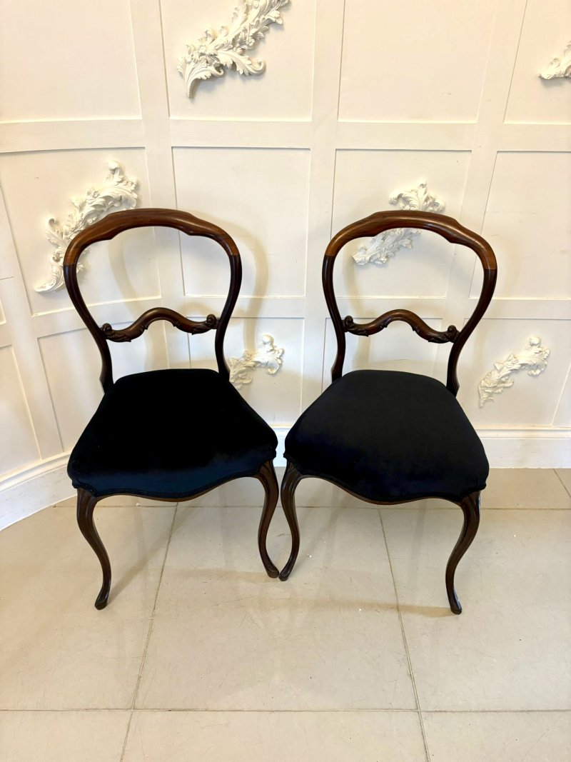 Superb Quality Set of Ten Antique Victorian Rosewood Dining Chairs - Image 13